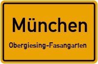 Silberhornstraße in MünchenObergiesing-Fasangarten