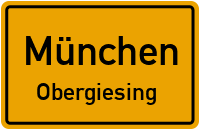 Straßenverzeichnis München Obergiesing