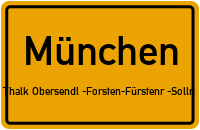 Steinerstraße in MünchenThalk.Obersendl.-Forsten-Fürstenr.-Solln