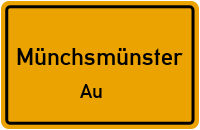 Straßen in Münchsmünster Au