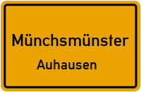 Straßen in Münchsmünster Auhausen