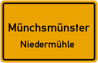Straßen in Münchsmünster Niedermühle