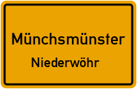 Pfarrer-Prokein-Straße in MünchsmünsterNiederwöhr