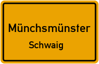 Schwaiger Straße in MünchsmünsterSchwaig