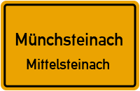 Obersteinbacher Straße in MünchsteinachMittelsteinach