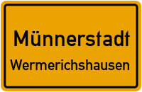 Straßenverzeichnis Münnerstadt Wermerichshausen