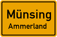 Straßenverzeichnis Münsing Ammerland