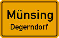 Straßenverzeichnis Münsing Degerndorf