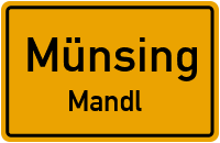 Straßenverzeichnis Münsing Mandl