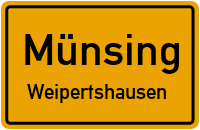 Straßenverzeichnis Münsing Weipertshausen