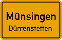 Gundelfinger Straße in 72525 Münsingen (Dürrenstetten)