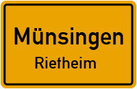 Sonnenhaldestraße in MünsingenRietheim