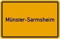 Wo liegt Münster-Sarmsheim?