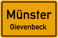 Straßenverzeichnis Münster Gievenbeck