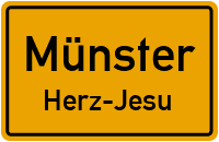 Franziskusweg in MünsterHerz-Jesu