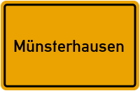 Wo liegt Münsterhausen?