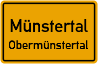 Breitackerweg in 79244 Münstertal (Obermünstertal)