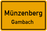 Waldstraße in MünzenbergGambach
