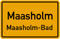 Oeher Weg in MaasholmMaasholm-Bad
