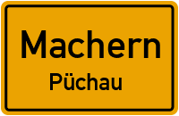Schloßstraße in MachernPüchau