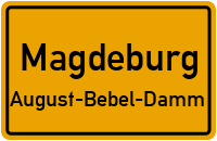 Am Alten Gasometer in MagdeburgAugust-Bebel-Damm