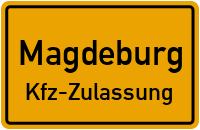 E-Kennzeichen Magdeburg - Wunschkennzeichenversand