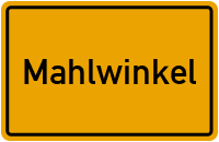 City Sign Mahlwinkel