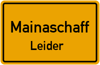 Hauptstraße in MainaschaffLeider