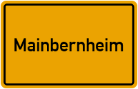 Wo liegt Mainbernheim? Karte, Lageplan & Services für Mainbernheim (Bayern,  Deutschland)