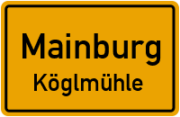 Straßenverzeichnis Mainburg Köglmühle