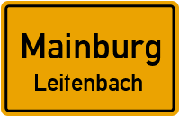 Dorfstraße in MainburgLeitenbach