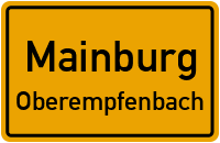 Sankt-Andreas-Straße in MainburgOberempfenbach