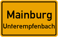 Aufhausener Weg in MainburgUnterempfenbach