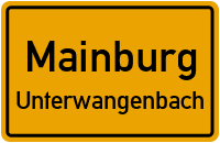 Unterwangenbacher Straße in MainburgUnterwangenbach