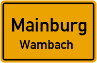 Mergenthalerstraße in 84048 Mainburg (Wambach)
