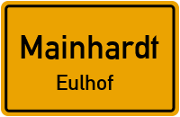 Straßenverzeichnis Mainhardt Eulhof