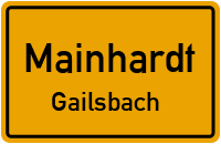 Straßenverzeichnis Mainhardt Gailsbach