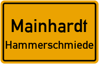Straßenverzeichnis Mainhardt Hammerschmiede