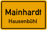 Straßenverzeichnis Mainhardt Hausenbühl