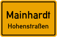 Hohenstraßen