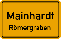 Römergraben in MainhardtRömergraben