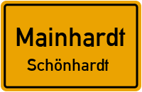 Straßenverzeichnis Mainhardt Schönhardt