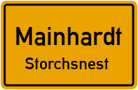 Straßenverzeichnis Mainhardt Storchsnest