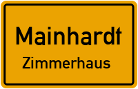 Straßenverzeichnis Mainhardt Zimmerhaus