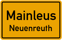 Straßenverzeichnis Mainleus Neuenreuth