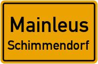 Straßenverzeichnis Mainleus Schimmendorf