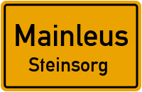 Straßenverzeichnis Mainleus Steinsorg