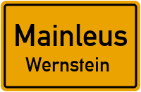 Hainweg in MainleusWernstein