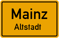 Rheinstraße in MainzAltstadt