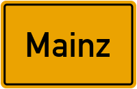 City Sign Mainz